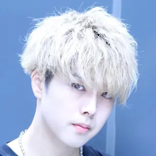 カラー メンズ メンズ特化/パーマ/ ブリーチ/福島 千颯のヘアスタイル