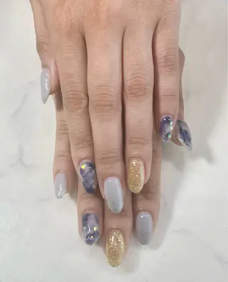 ネイル Three いわなべのネイルデザイン