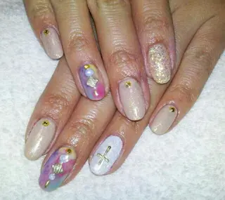 ネイル 河野ちえ (雑誌掲載サロン)のネイルデザイン