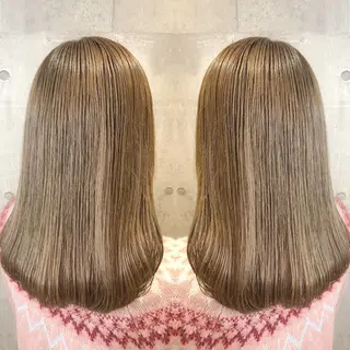 セミロング カラー パーマ ヘアアレンジ メンズ キッズ ネイル マツエク・マツパ EnBlesS西宮 マンツーマン神道有基のヘアスタイル