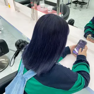 ミディアム カラー パーマ ヘアアレンジ メンズ 🤍透明感カラー🤍 似合わせ🤍AINEのヘアスタイル