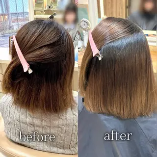 ロング パーマ 韓国レイヤー 暖色カラー/さくらのヘアスタイル