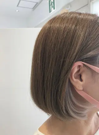 ショート カラー MignonS 仙幸 大輔のヘアスタイル