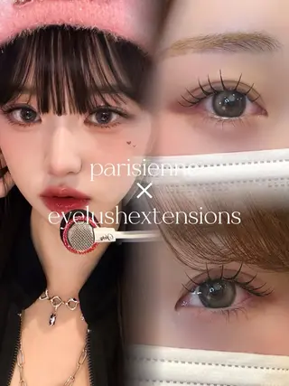 マツエク・マツパ Pinq she Ayana👀🤍のヘアスタイル