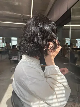 ショート パーマ 🌈前田 潤 /ショート/レイヤーのヘアスタイル
