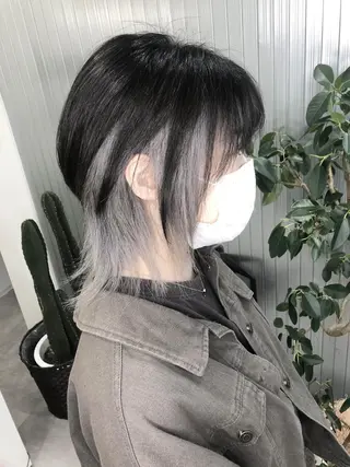 ショート カラー LOOP hairのヘアスタイル