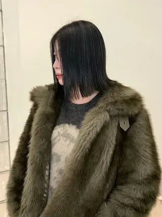 カラー 透明感艶カラー/ リュウジンキョウカのヘアスタイル