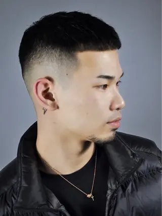 ショート ヘアアレンジ メンズ ⚡️メンズ特化⚡️ 倉林 隼大のヘアスタイル
