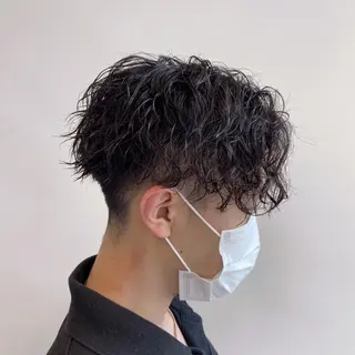 パーマ メンズ メンズ縮毛矯正 ♠️店長下平隼人のヘアスタイル