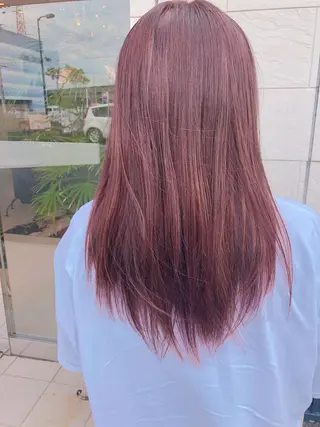 ロング カラー 横倉 宏樹のヘアスタイル