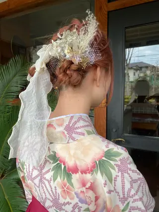 ヘアアレンジ なぎ🌿.∘[ボブ, ニュアンスカラー]のヘアスタイル