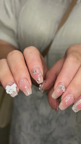 ネイル CLAlR by amulu𓂃✧*｡のネイルデザイン