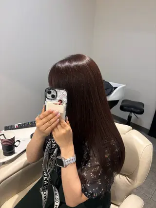 ロング 六本木🫧マツエク 望月彩音のヘアスタイル