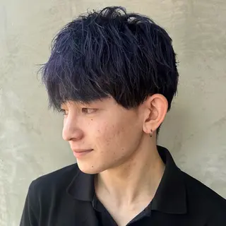 メンズ KUMA🧸インナー /メンズパーマのヘアスタイル