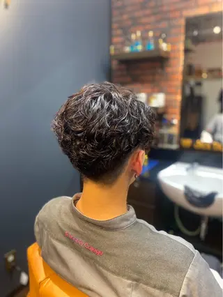 パーマ メンズ 【メンズパーマ】 山下勝勲のヘアスタイル