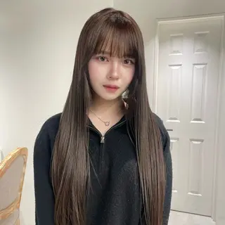 カラー クルミ/ 💕ワンホンネイルのネイルデザイン