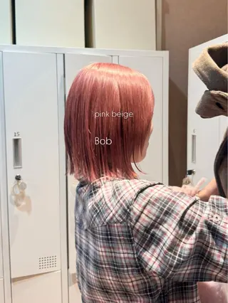 ショート カラー 暖色/ブリーチカラー 🍊 yu-na.のヘアスタイル