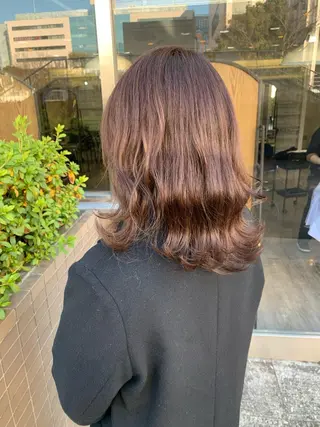 ミディアム カラー カラー特化美容師 💎EIKI💎のヘアスタイル