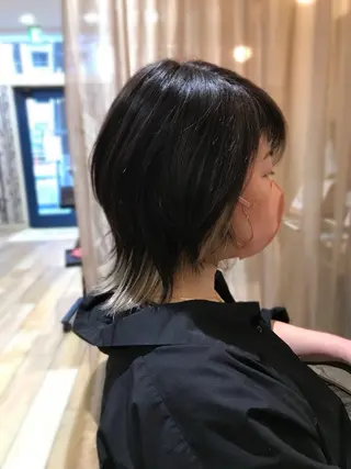 ミディアム 🌸レイヤー/ブリー チ艶カラー🌸NOAのヘアスタイル
