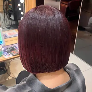 ショート カラー mitsuki🎀 ブリーチ/エクステのヘアスタイル