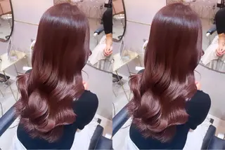 ロング カラー 新宿/韓国ヘア kurea🎀のヘアスタイル