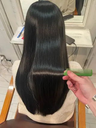 ロング カラー 髪質改善／ブリーチ 宮武　湧斗のヘアスタイル