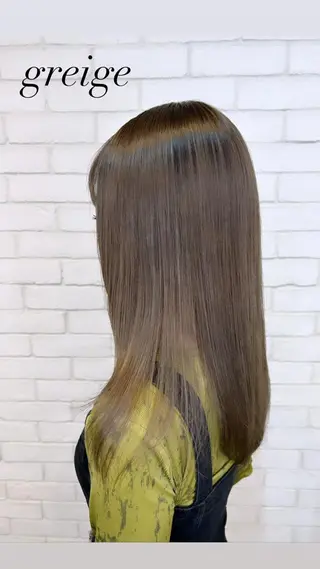ミディアム カラーアンドケアリタ kitamuuuのヘアスタイル