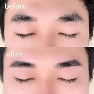 メンズ アイブロウ R'ACE｛507｝ MAHOのマツエク・マツパデザイン