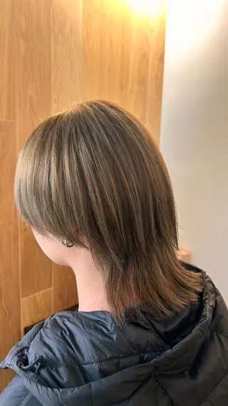 カラー ボブ/暖色カラー 🎧 kei 🎀のヘアスタイル