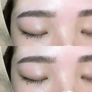 アイブロウ パリエクまつげパーマ /LED/中谷のマツエク・マツパデザイン