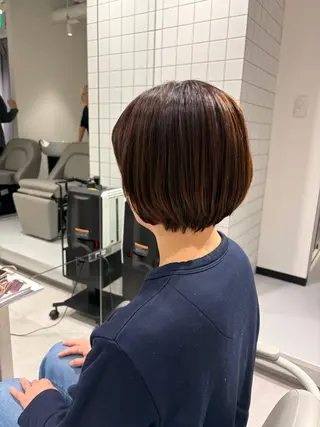 ショート レイヤー♡ 石川優奈のヘアスタイル