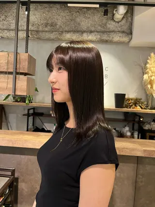 ミディアム 無料カットモデル募集 ／ueno aiのヘアスタイル