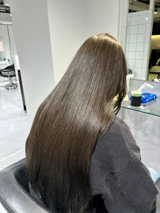 ロング カラー 表参道♡暗髪♡ 艶カラー♡アユミのヘアスタイル