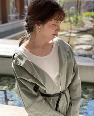 セミロング カラー ヘアアレンジ ITO YUKIのヘアスタイル