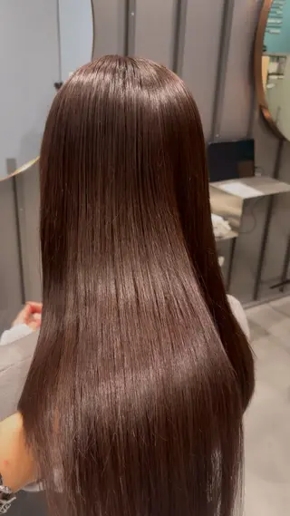 カラー 🐈‍⬛JUMI /透明感カラー/🩶のヘアスタイル