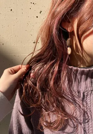 ロング カラー ・ 美帆のヘアスタイル