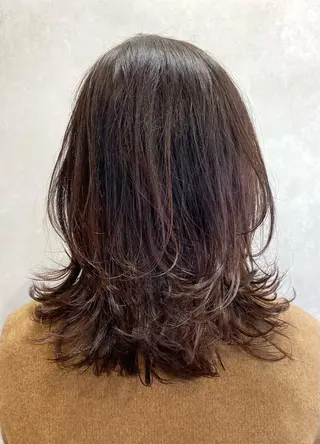 ミディアム 縮毛矯正の達人 山北 直哉のヘアスタイル