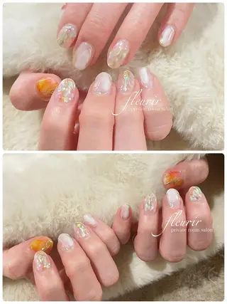 ネイル フルリール 【プライベートサロンのネイルデザイン