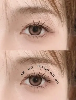 マツエク・マツパ ジュアン サロンのマツエク・マツパデザイン