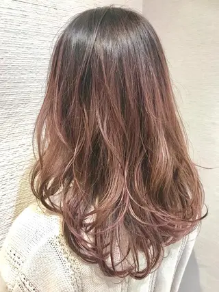 セミロング 清野 大のヘアスタイル