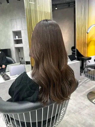セミロング カラー DAIKIベージュ 🍂レイヤーカットのヘアスタイル