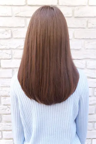 ロング 澤崎 智代のヘアスタイル