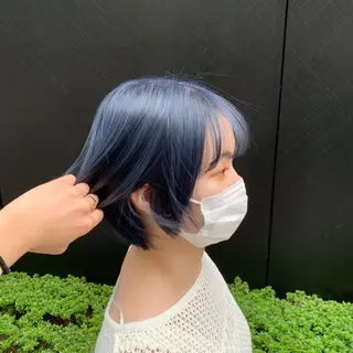 ショート カラー LAFF きよののヘアスタイル