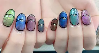 ネイル ニュアンスネイル🌈 MYU Nailsのネイルデザイン