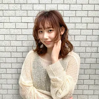 カラー 髪質改善 /市村 優音のヘアスタイル