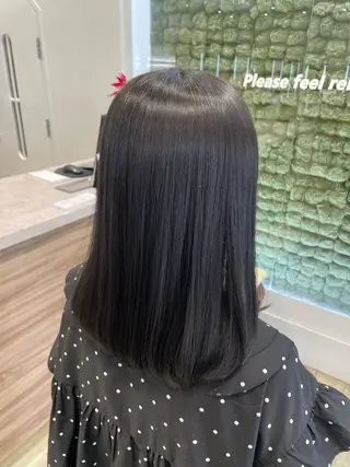 ミディアム 田中 あかりのヘアスタイル