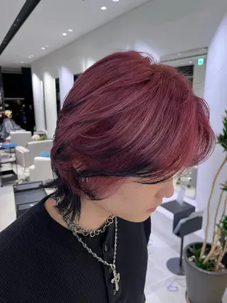 ミディアム カラー ヘアアレンジ メンズ 銀座/似合わせカット /髪質改善/油谷樹️のヘアスタイル