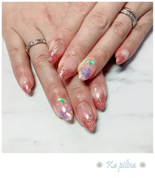 ネイル Nail salon Ka pilinaのネイルデザイン