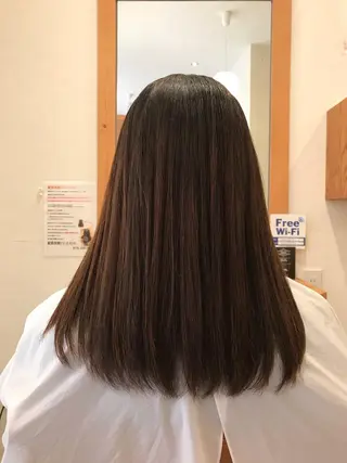 セミロング TELA HAIR 幕張本郷店 千尋のヘアスタイル