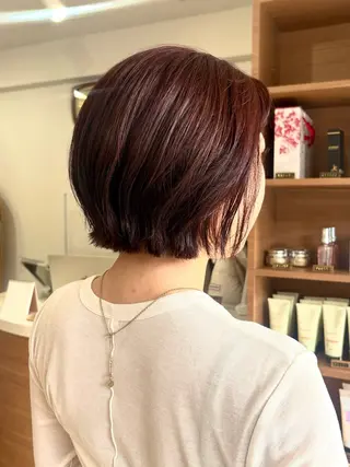 ショート ノエ/ インナーカラー/高岳のヘアスタイル